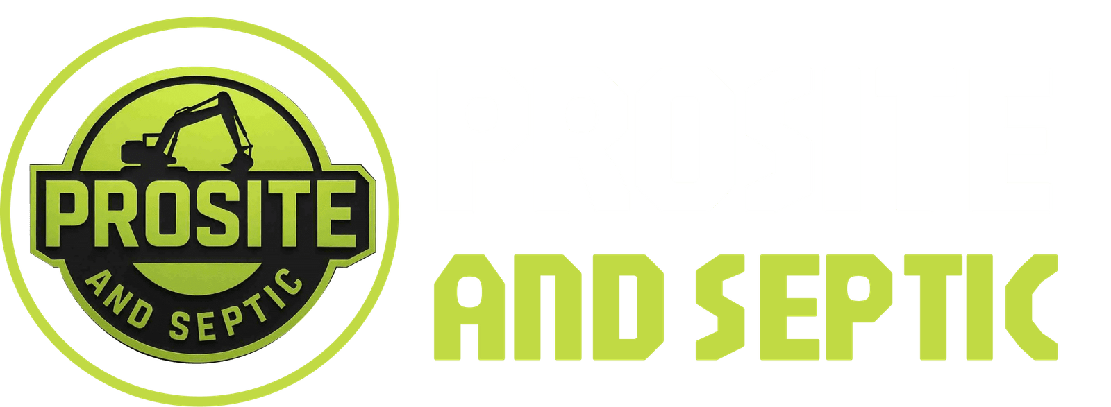 Pro Site & Septic service offerings banner